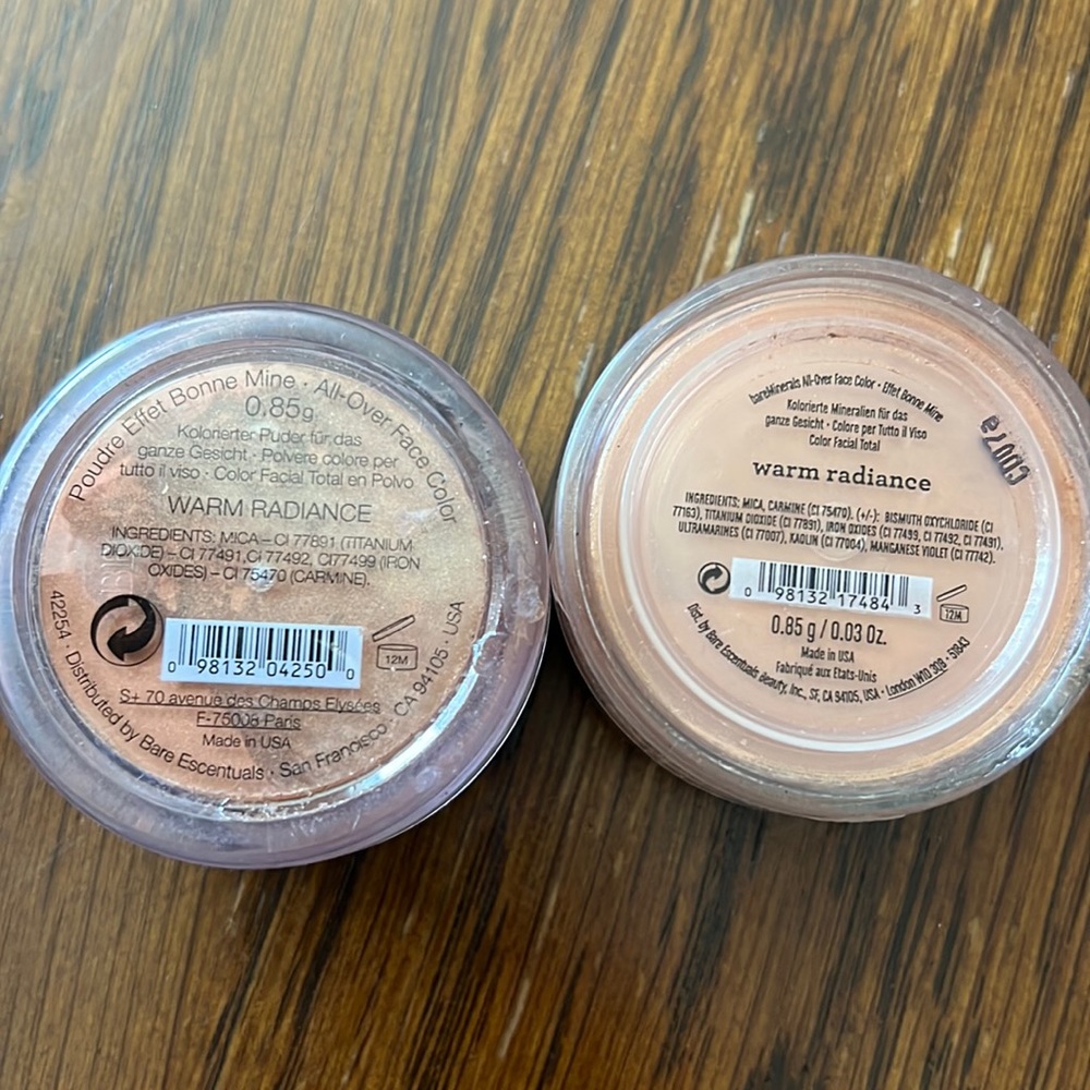 Bare minerals blush